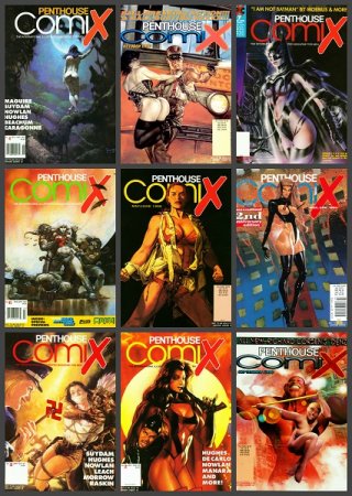 Постер к Penthouse Comix №01-33. Американские комиксы для взрослых