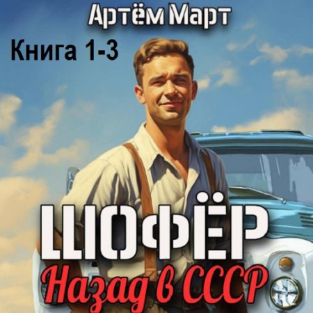 Постер к Артём Март - Шофёр. Назад в СССР. Книга 1-3 (Аудиокнига)