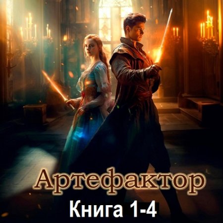 Постер к Дмитрий Найденов. Артефактор. Книга 1-4 (Аудиокнига)