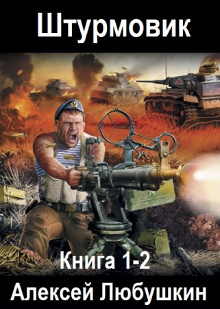 Постер к Алексей Любушкин - Штурмовик. Книга 1-2 (Аудиокнига)